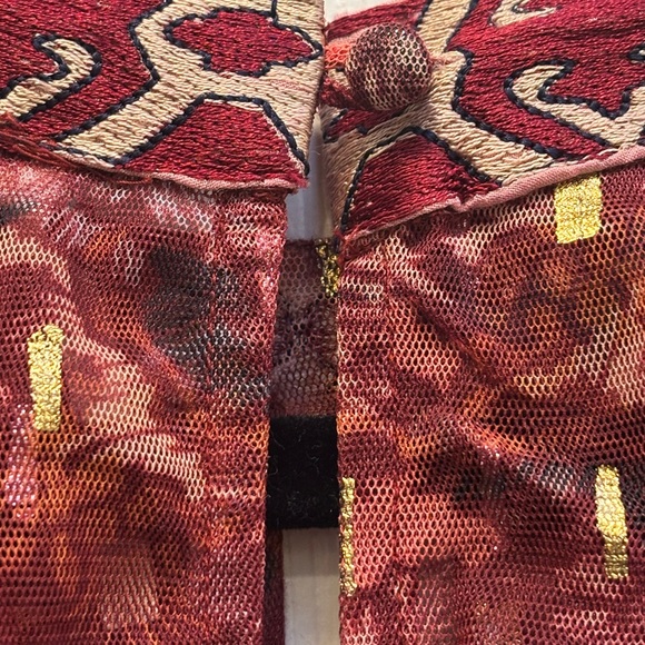 Free People RIA Maxi Dress/ Sleeveless Duster, Boho Sheer High Low Dress ☀️🌙☀️ - Picture 8 of 10